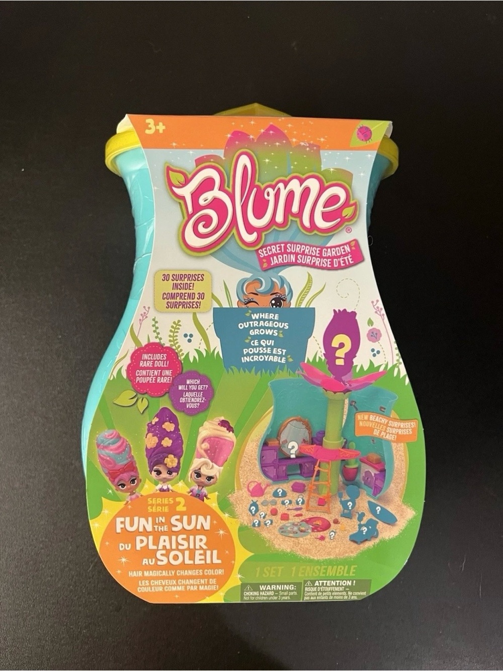 BLUME Summer Secret Surprise Garden Series 2 Fun In The Sun S2 Doll  & House New